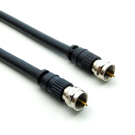 Bestlink Netware F-Type Screw-on RG6 Cable Black- 50Ft 202706